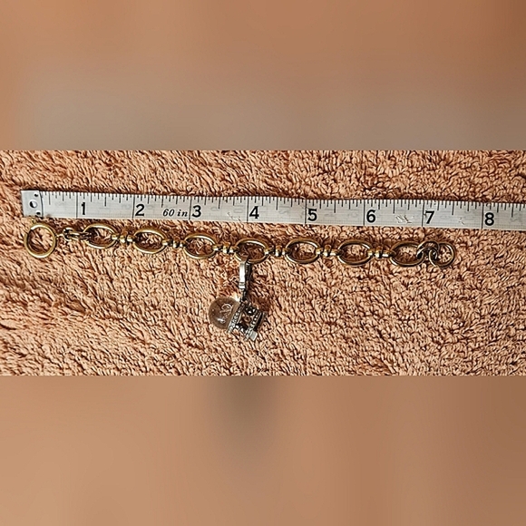 Juicy Couture Fortune Teller Love Crystal Ball Charm Bracelet Globe Pave Future - Picture 11 of 11